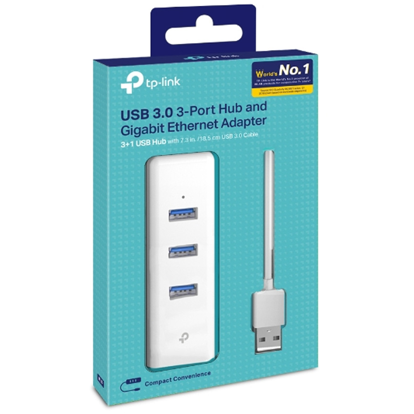 Hub Usb 3 USB 3.0 y Adaptador Ethernet Gigabi Tp-Link Ue330